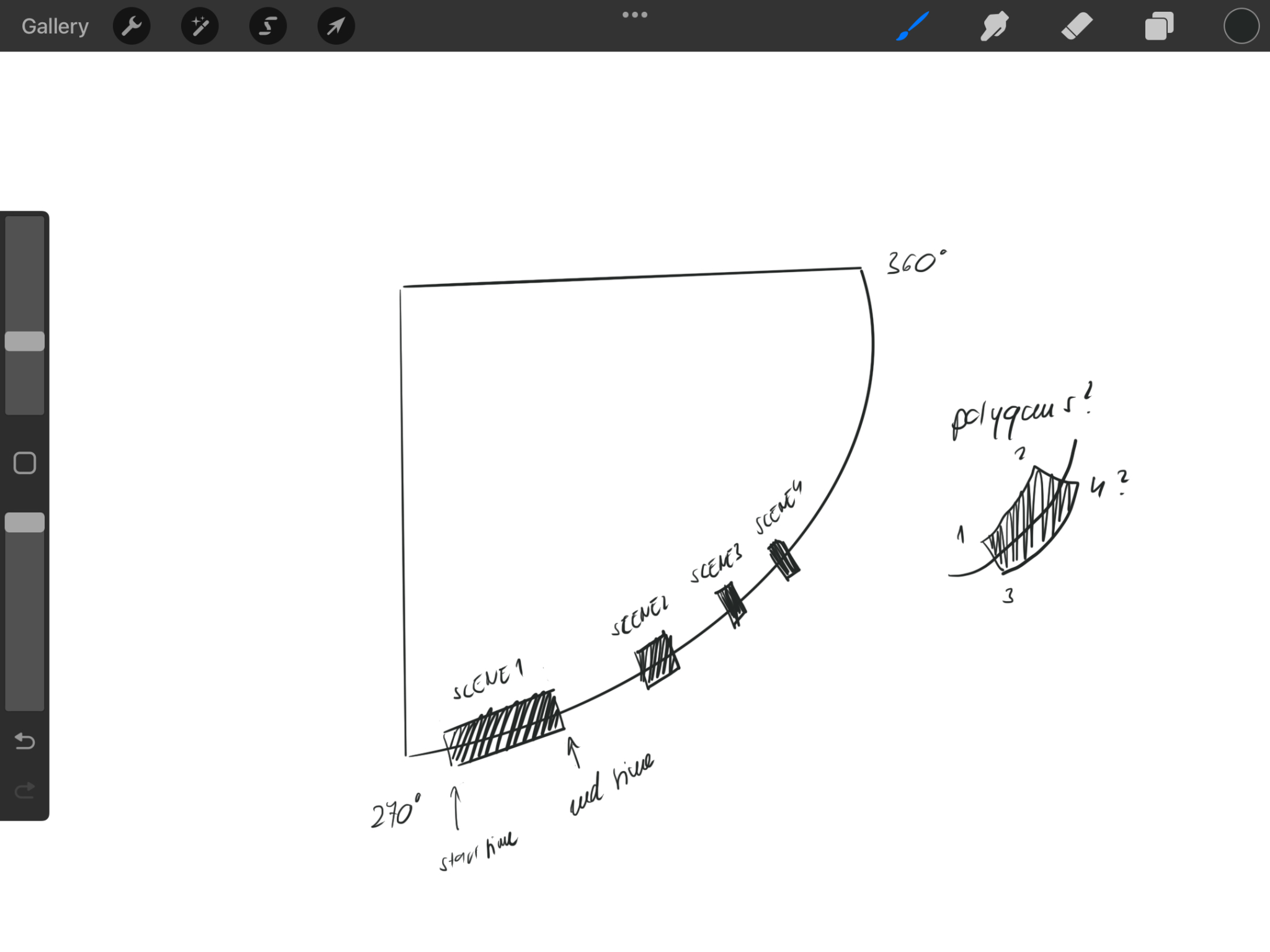 Back-and-forth design sketch 3
